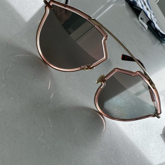 Dior So Real Pink Reflective Sunglasses - Picture 5 of 6